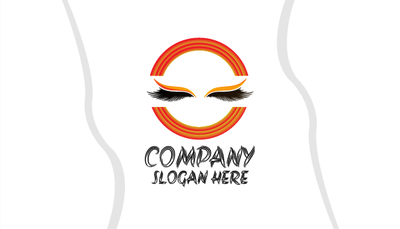 Biglietto Da Visita Per Cosmetici Per Ciglia