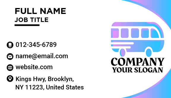 Fast Bus Business Card