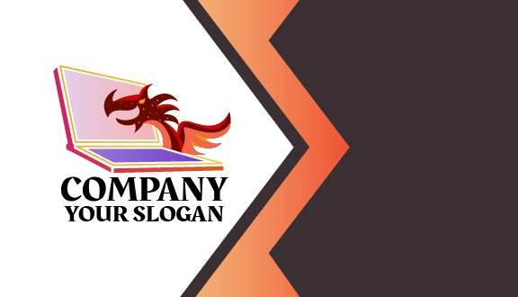 Fast Laptop Business Card