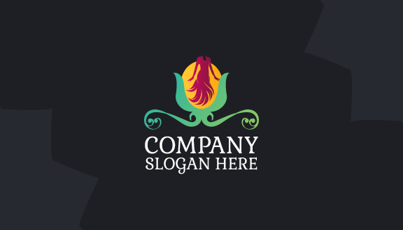 Feather Gown Boutique Business Card