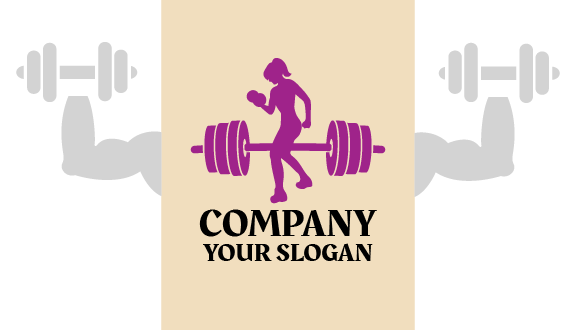 Kartu Nama Kebugaran Wanita