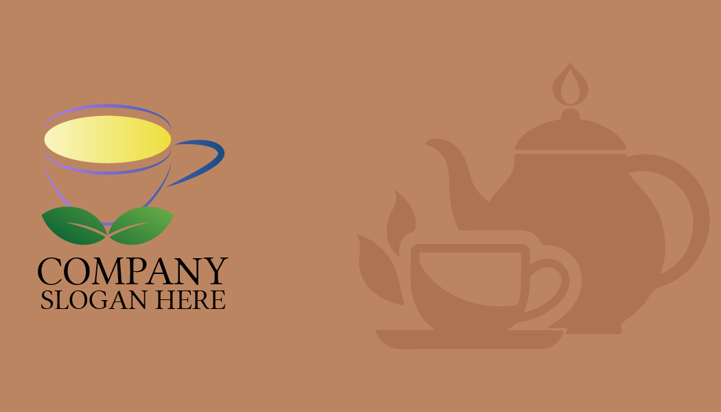 Fine Tea Store Business Card