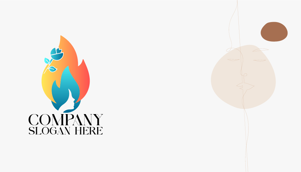 Flaming Mane Aesthetic Business Card