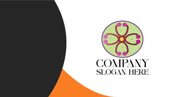 Flower Stethoscope Doctor Business Card