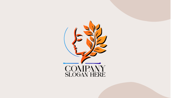 Flower Wreath Aesthetic Business Card