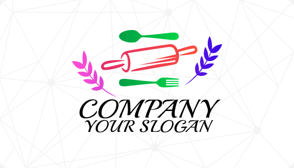 Food Kitchen Catering Business Card