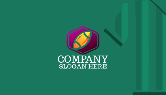 Football Merchandise Business Card