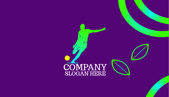 Football Participant Business Card