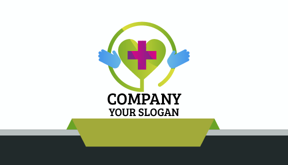 Frontline Passionate Doctor Business Card