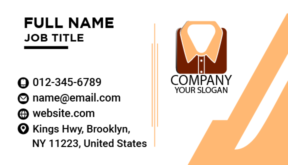 Full Dress Boutique Business Card