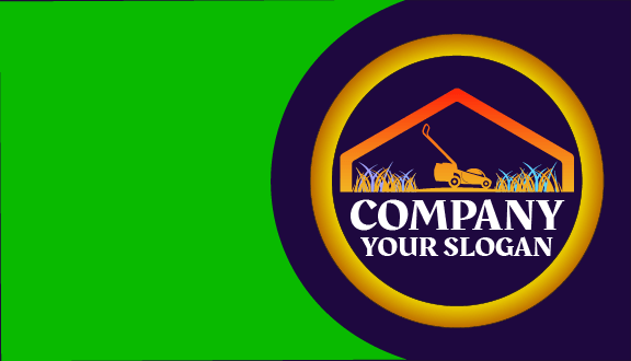 Garden Shed Lawn Business Card