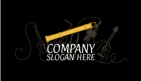 Gentle Flute Music Business Card