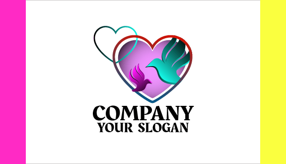 Gentle Love Birds Business Card