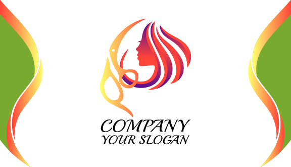 Glamorous Salon Business Card