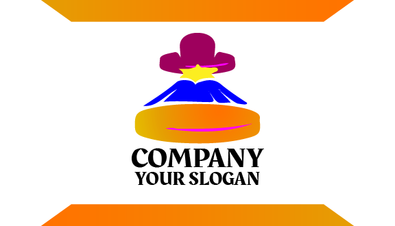 Glimmering Hockey Star Business Card