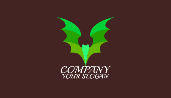 Glossy Green Bird Business Card