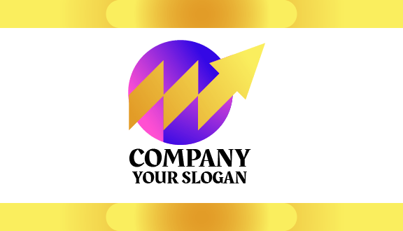 Biglietto Da Visita Del Commercialista Freccia Dorata