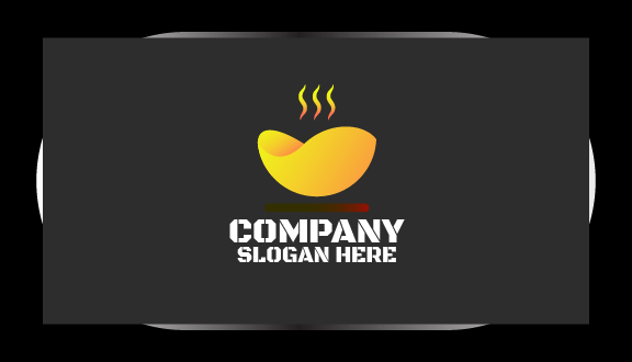 Golden Bowl Cafe Business Card