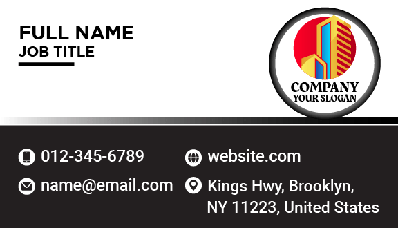 Golden Builder Business Card