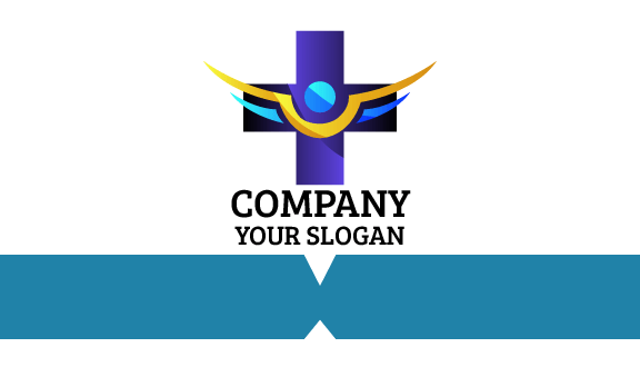 Golden Wing Doctor Business Card