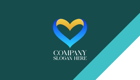 Cartão De Visita Coração Gracioso