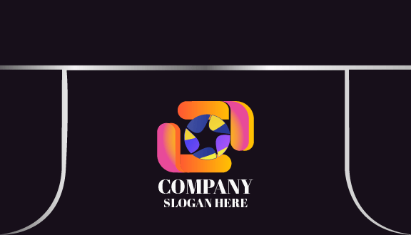 Gradient Photography Business Card