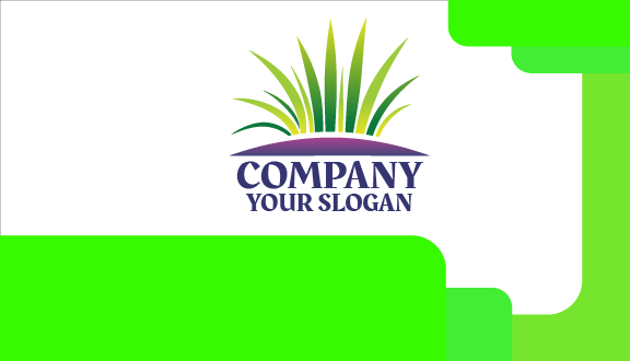 Grass Blades Lawn Business Card