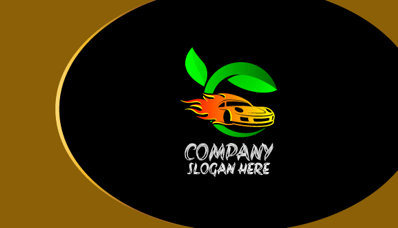 Green Auto Detailing Business Card