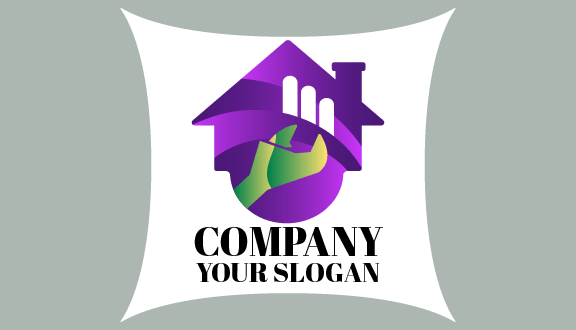 Green Home Improvement Business Card