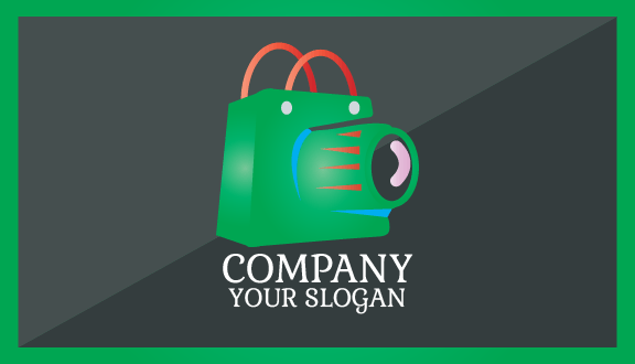 Green Photography Business Card