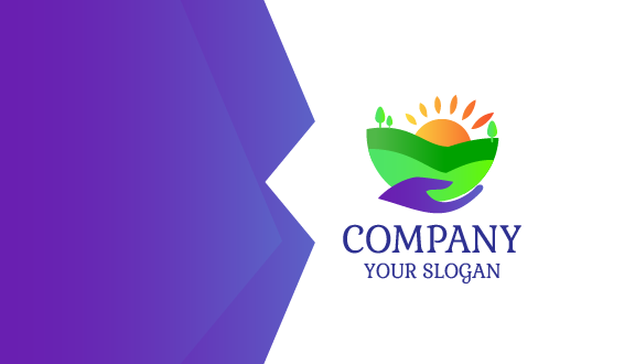 Greenery Landscaping Business Card