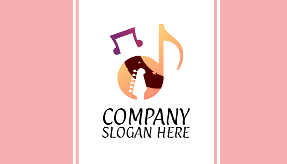 Guitar Sound Music Business Card
