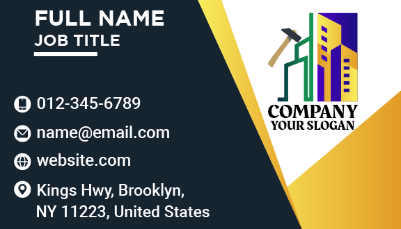 Hammer Builder Business Card