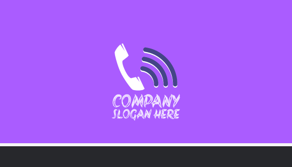 Handset Communication Business Card