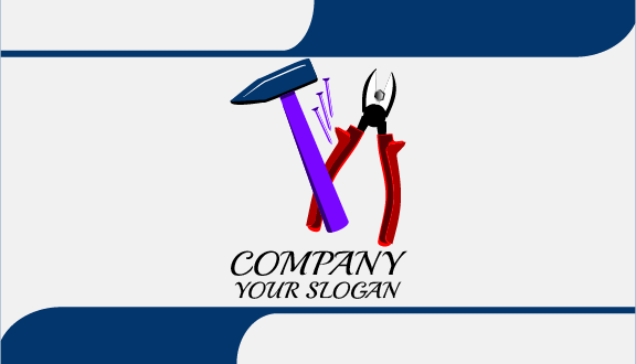 Handyman Equipment Business Card