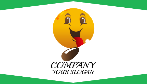 Kartu Nama Makanan Happy Smile