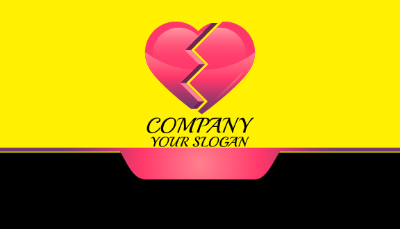 Biglietto Da Visita Healing Hearts Dating