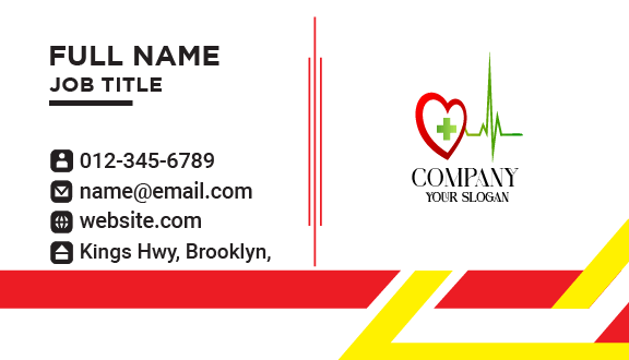 Healthcare Doctor Business Card