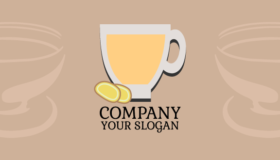 Healthy Ginger Tea Business Card