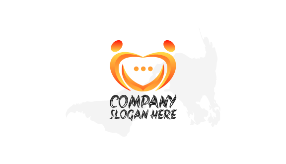 Heart Communication Business Card