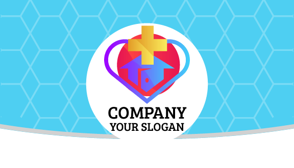 Heart Hospital Doctor Business Card