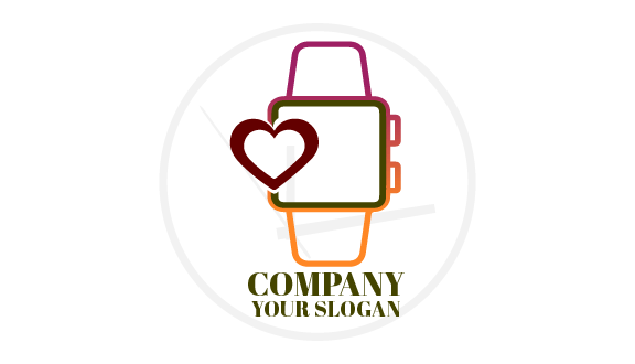 Heart Love Watch Business Card