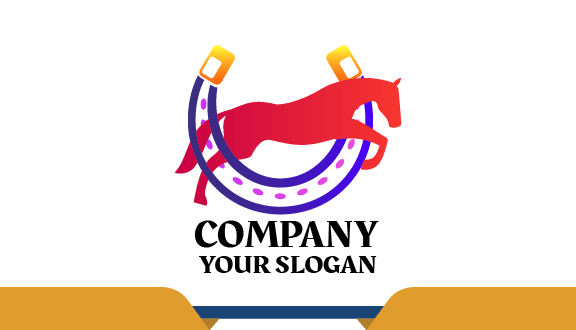 High Leap Horse Business Card