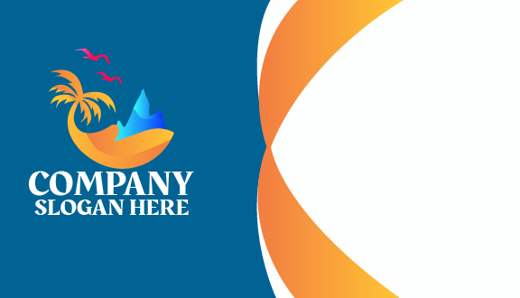 Hilly Spot Travel Business Card