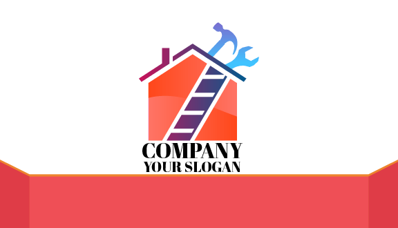 Home Improvement Staircase Business Card