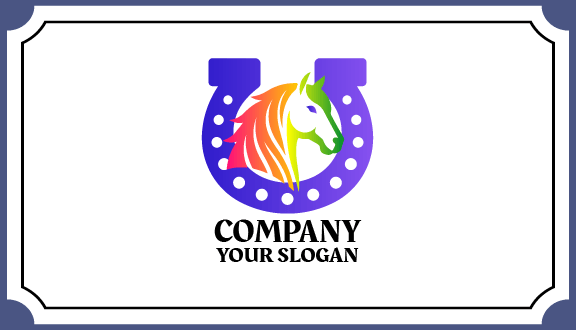 Horseshoe Business Card