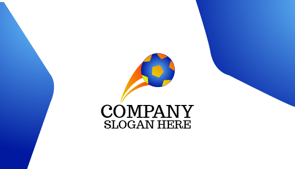 Hovering Football Business Card