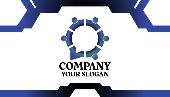 Biglietto Da Visita Della Società Di Risorse Umane