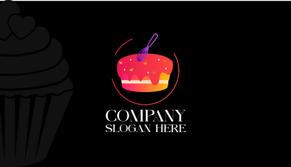 Kartu Nama Kue Kocok Icing