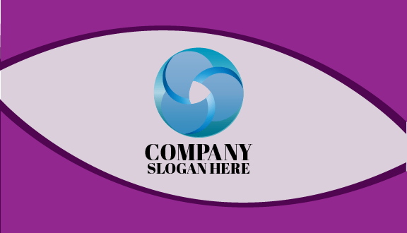 Cartão De Visita De Arte Esférica Misturado